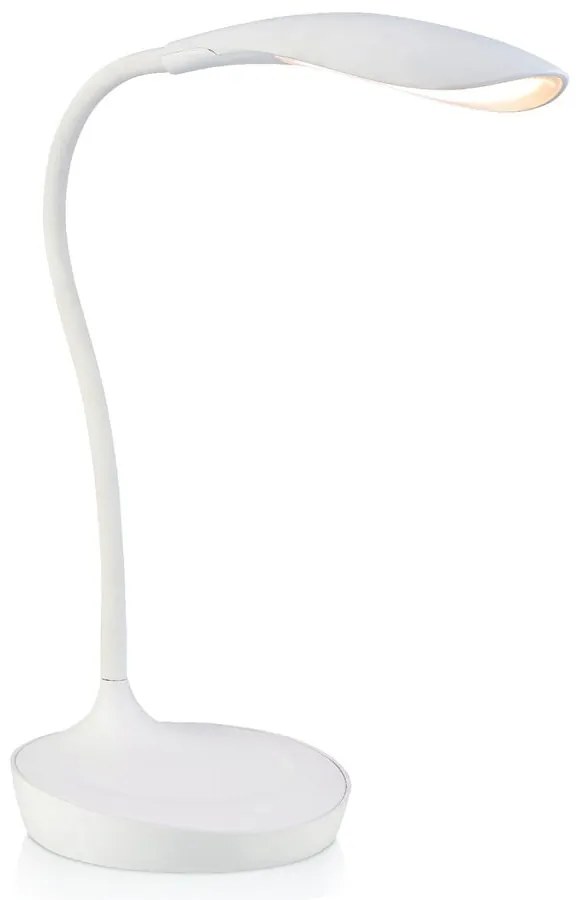 Lampada da tavolo bianca con porta USB Swan - Markslöjd