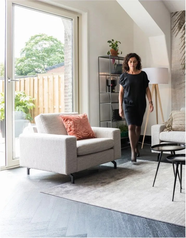 Cuscino rosa con imbottitura , 45 x 45 cm Miami - Zuiver