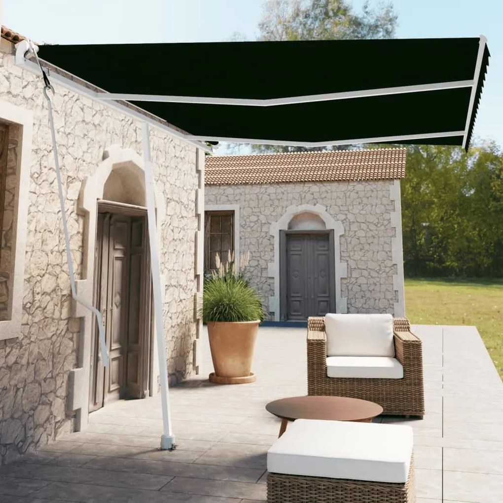 Tenda Da Sole Automatica Autoportante 350x250 Cm Antracite /