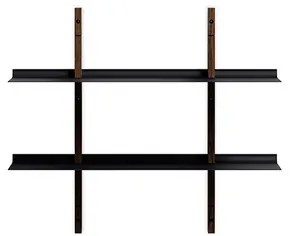 Smile Scaffale Set Small Smoked Oak/Black - Eva Solo