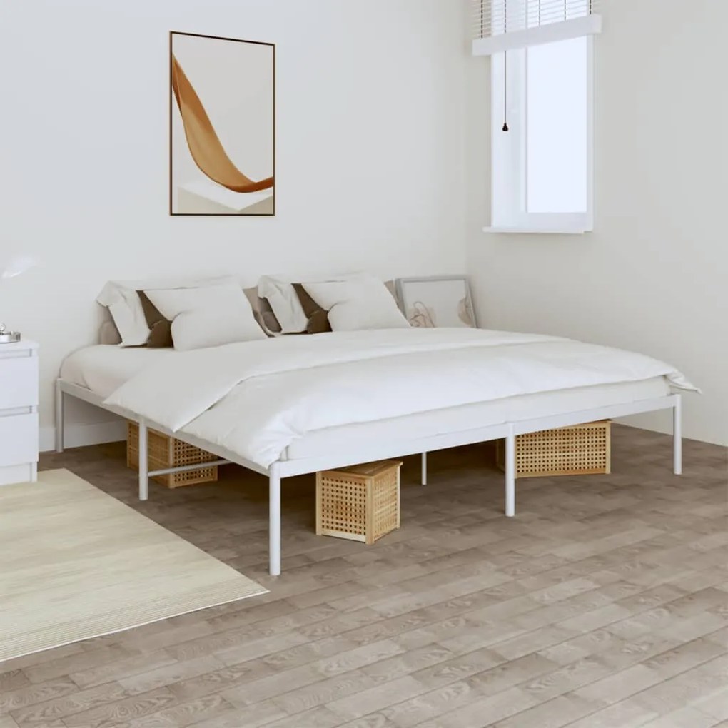 Giroletto Metallo Bianco 180x200 Cm /