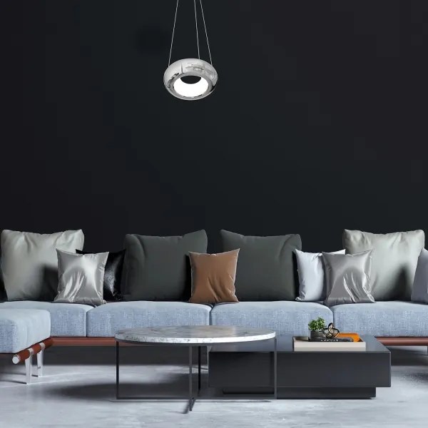 Lampadario LED a sospensione con filo MERCURIO 1xLED/12W/230V