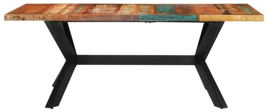 Tavolo da pranzo 200x100x74 cm in legno massello di recupero