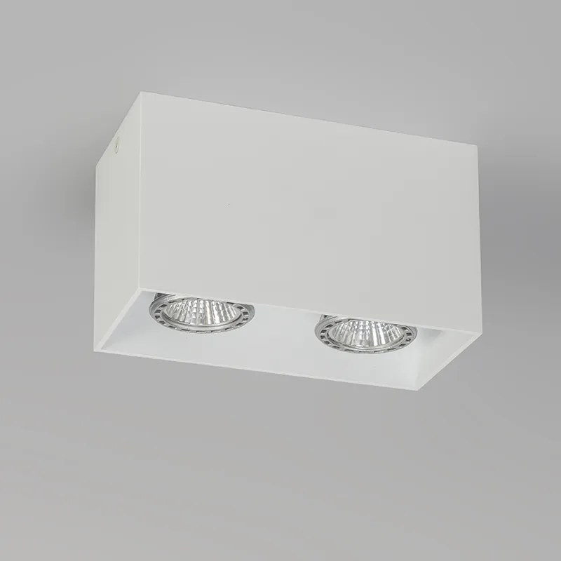 Faretto di design bianco - Qubo 2