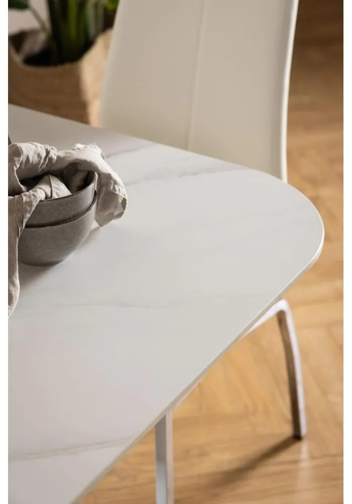 Tavolo da pranzo con piano in ceramica 90x90 cm Malta - Actona