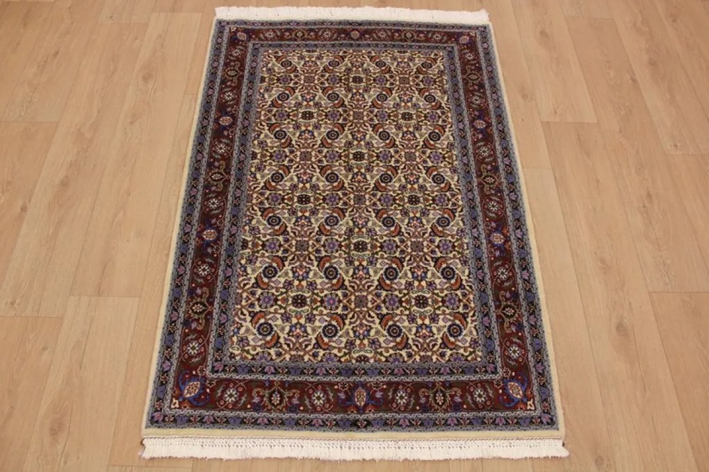 Moud Tappeto 100x150 (Iran) Annodato A Mano
