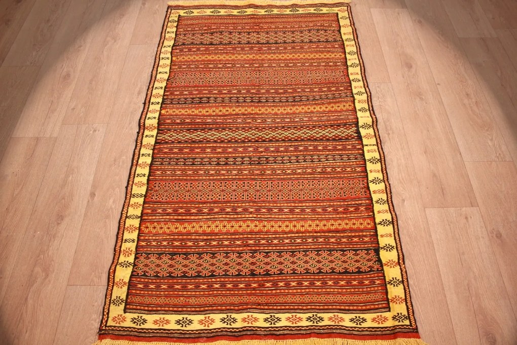 Kilim Tappeto 90 x 170 (Iran) Tessuto A Mano