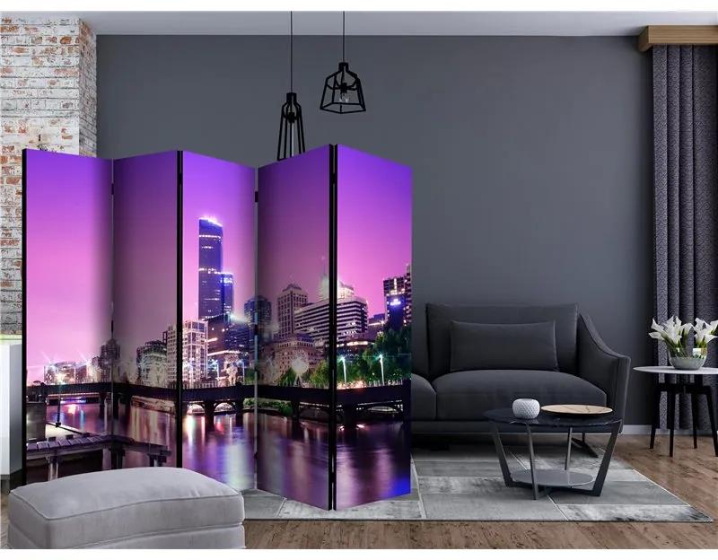 Paravento Purple Melbourne II [Room Dividers]