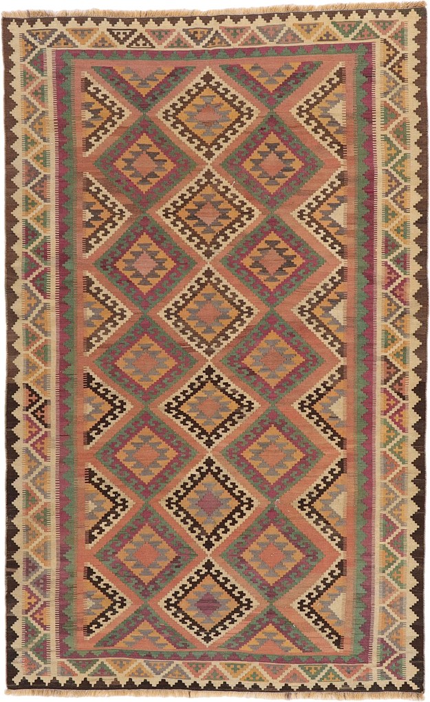 Kilim Tappeto orientale 260 x 160 (Pakistan) Annodato A Mano
