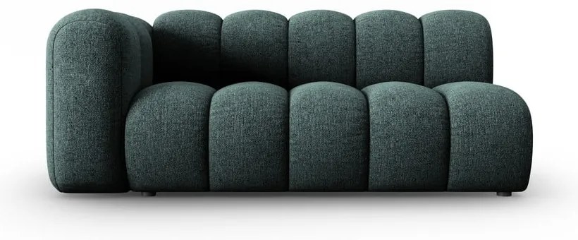 Divano componibile turchese (con penisola a sinistra) Lupine – Micadoni Home