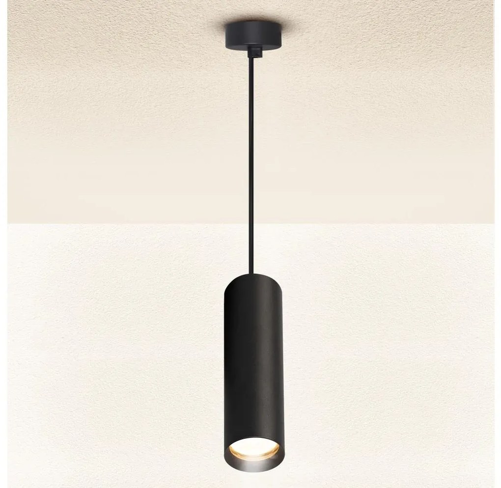 Brilagi - Lampadario a sospensione con filo SELE 1xGU10/30W/230V nero