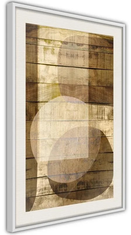 Poster  Illuminated Space  Cornice Quadri Cornice nera con pass-partout, Larghezza x Altezza Home decor 20x30