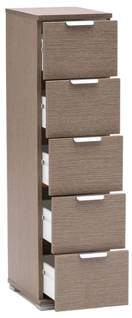 GLICH - cassettiera 5 cassetti