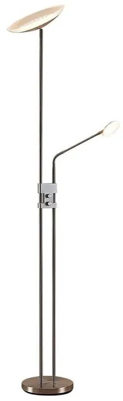 Lindby - Jonne LED Piantana Satin Nickel Lindby