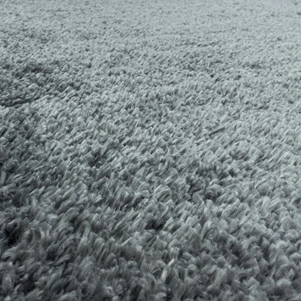 Tappeto rotondo grigio ø 80 cm Fluffy - Ayyildiz Carpets