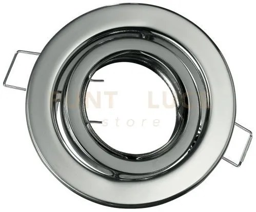 Struttura incasso reflex orientabile cromo 10x10cm in metallo