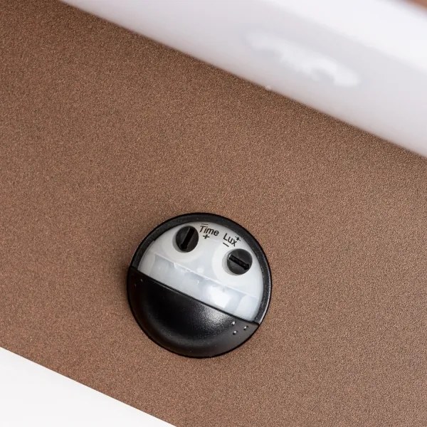 Redo 90588 - LED Lampada da esterno con sensore FLIP LED/20W/230V 3000K IP54 marrone