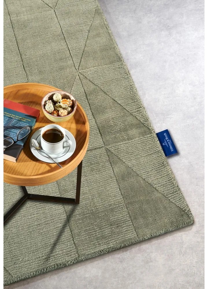 Tappeto verde in lana tessuto a mano 160x230 cm Ursule - Villeroy&Boch
