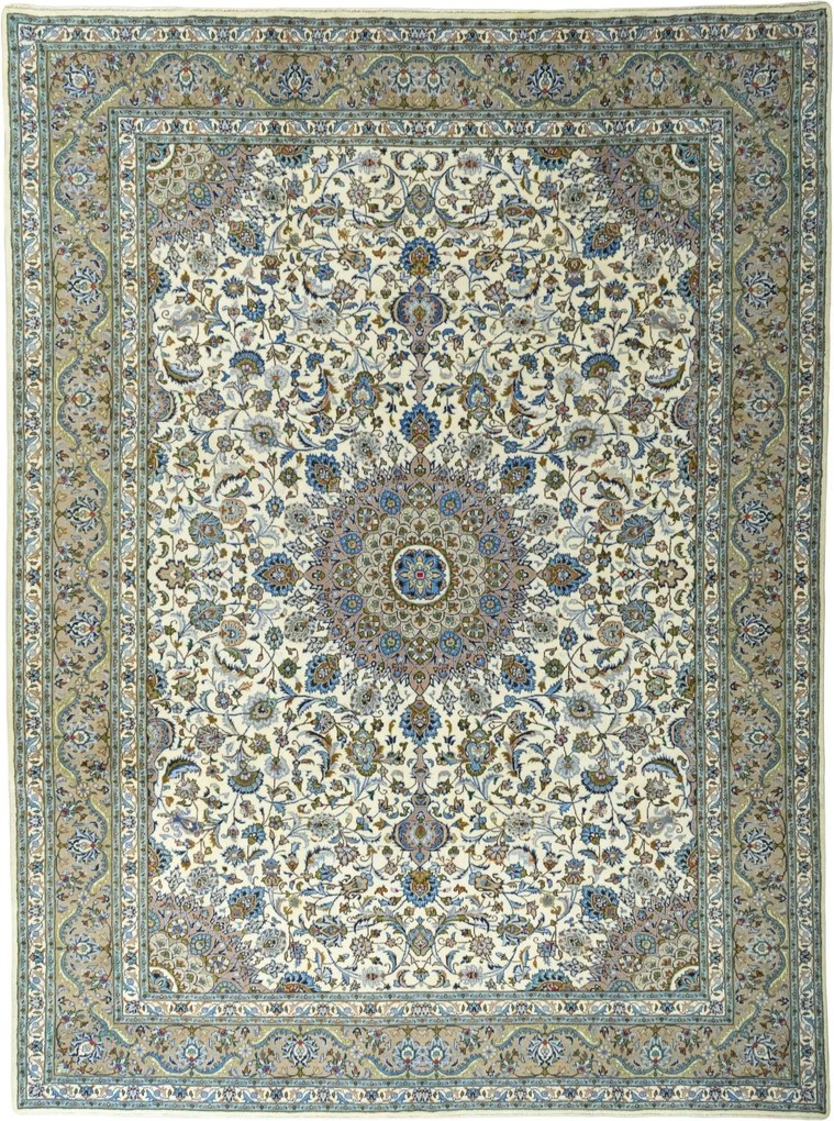 Kashmar Tappeto persiano 400 x 300 Beige (Iran) Annodato A Mano