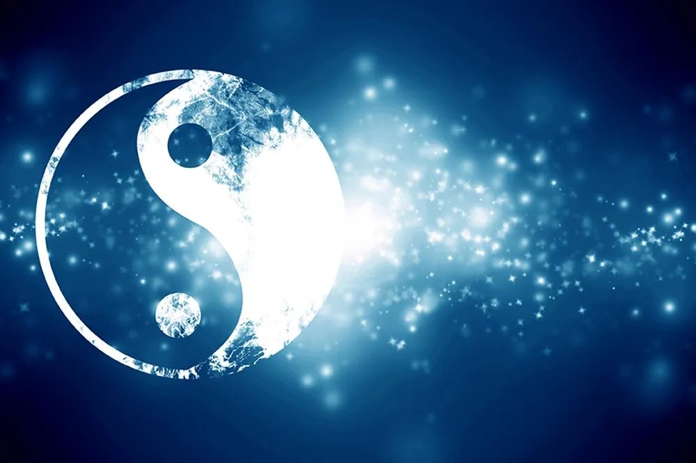 Carta da parati – Simbolo Yin e Yang