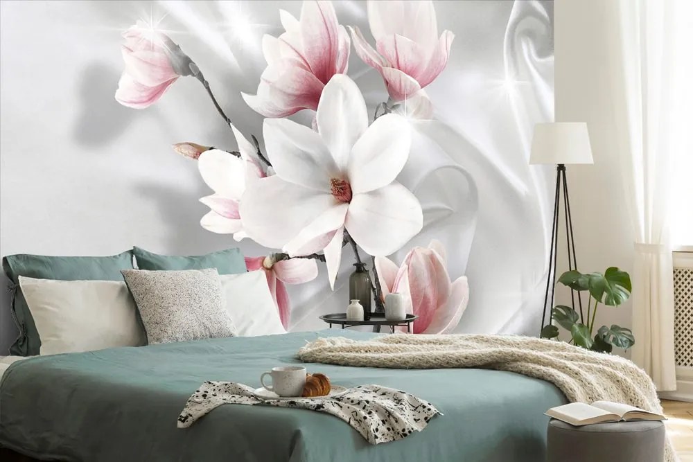 Carta da parati – Magnolia Bianca