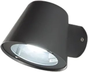 Applique per esterni MALTA in alluminio Antracite e diffusore in vetro 11,5 cm