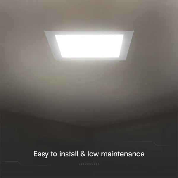 Lampada LED da incasso LED/3W/230V 9x9 cm 4000K bianco