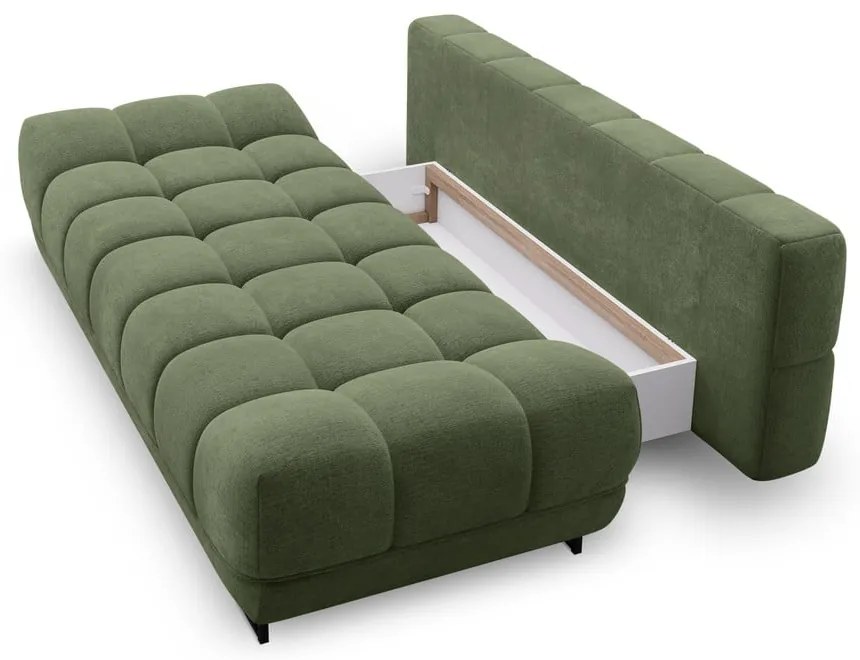 Divano letto verde a tre posti Cumulus - Windsor &amp; Co Sofas