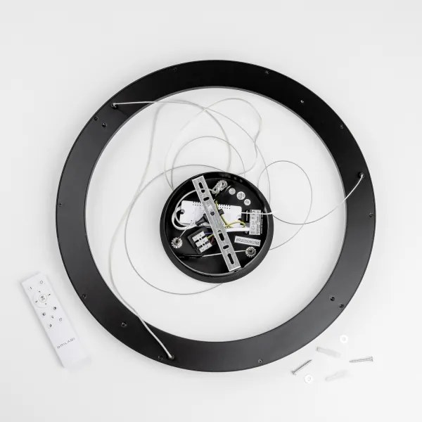 Brilagi - Lampada a sospensione dimmerabile su cavo FALCON SLIM LED/42W/230V Ø 50 cm nero +DO