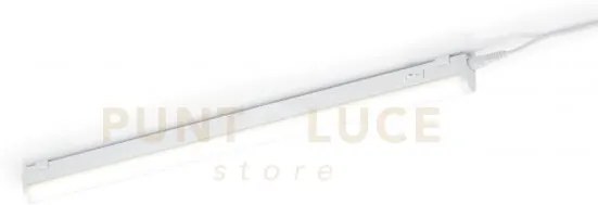 Ramon reglette sottopensile led 6,5w 700lm, 3000k basic bianca l.51cm