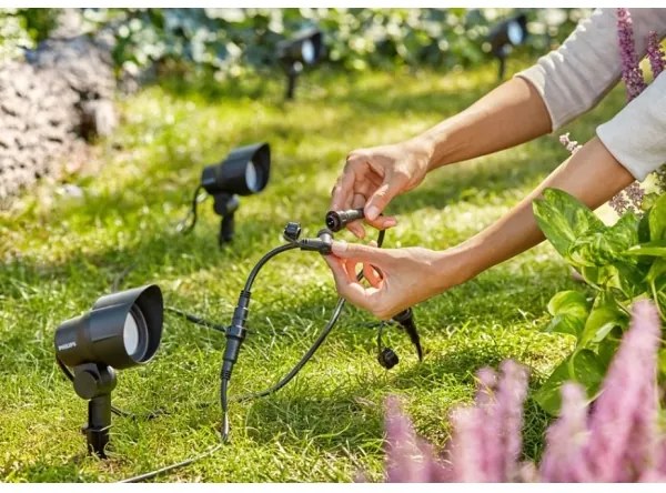 Philips - Faretto LED da esterno GARDENLINK LED/6W/12V 4000K IP44