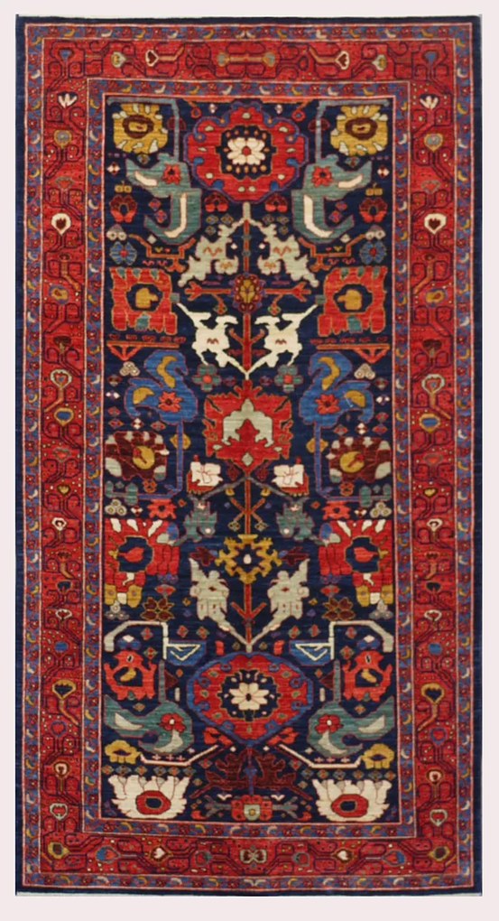 Kazak Tappeto orientale 140x280 (Pakistan) Annodato A Mano