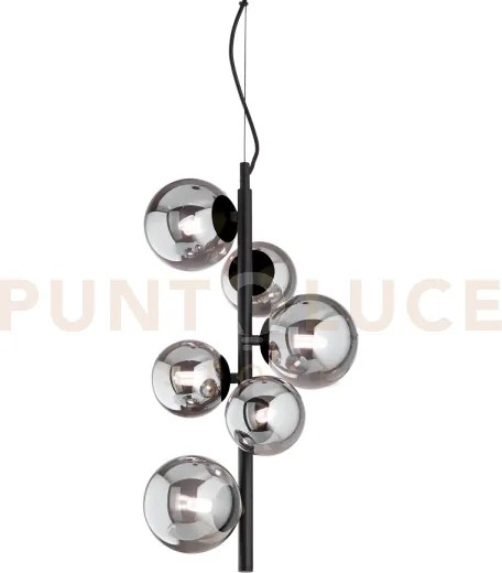 Perlage lampadario a sospensione 6 luci attacco g9 lampadine inclus...
