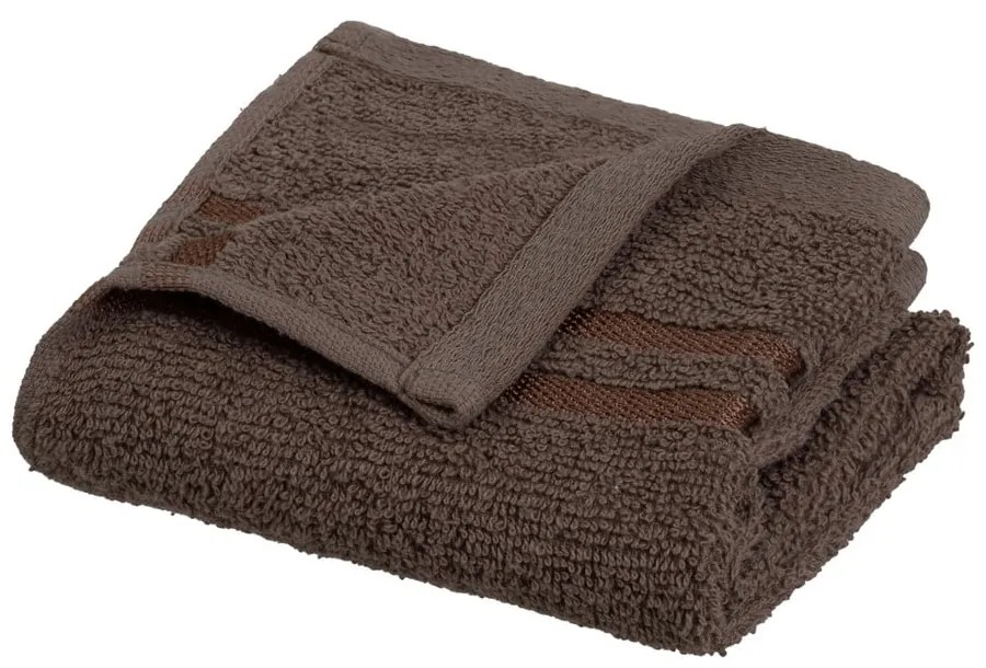 Asciugamano tipo terry marrone in cotone 30x50 cm Simple – Casa Selección