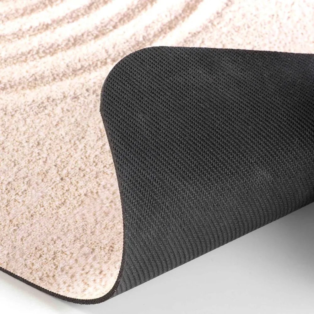 Tappetino per il bagno marrone chiaro 50x120 cm Serena – douceur d'intérieur