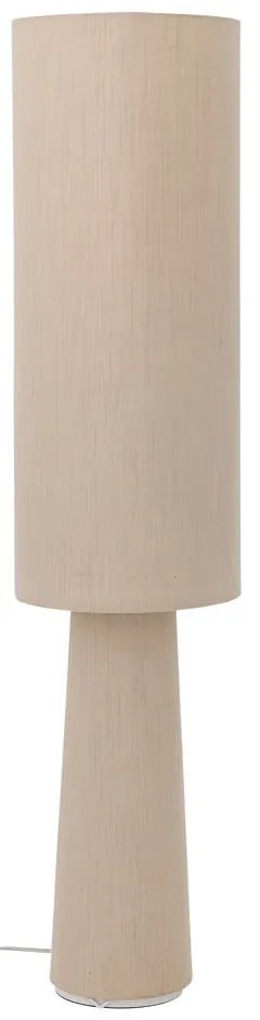 Lampada da terra in colore naturale con paralume in tessuto (altezza 120 cm) Emmie - Bloomingville