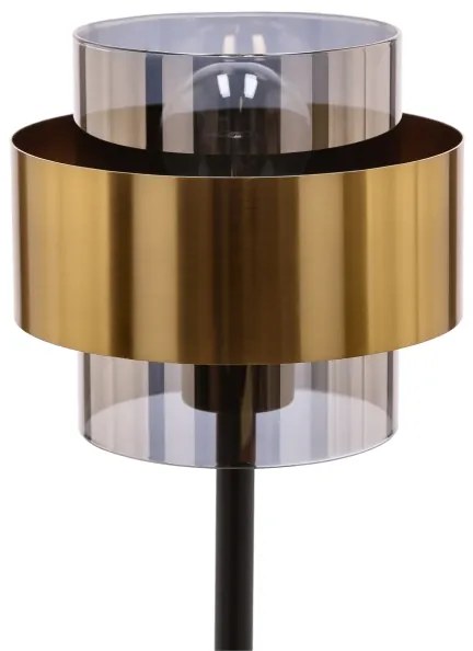 Lampada da tavolo SPIEGA 1xE27/60W/230V oro/nero