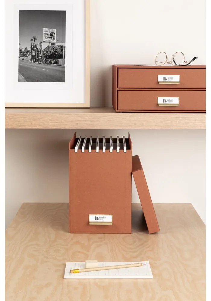 Organizer in cartone per documenti Johan Restore Paper Laminate – Bigso