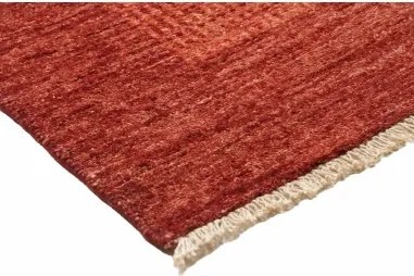 Essenzia Geometrico Mattone Arancione Bruciato Corsia 74x199 Cm