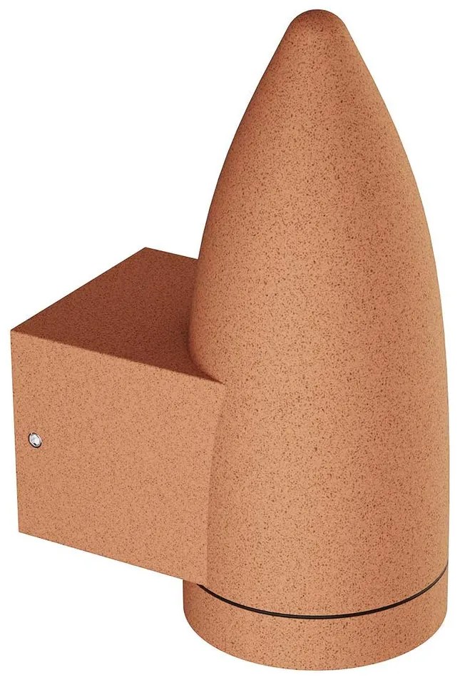 Applique da Parete a Cono per esterni IP65 GU10 - Corten