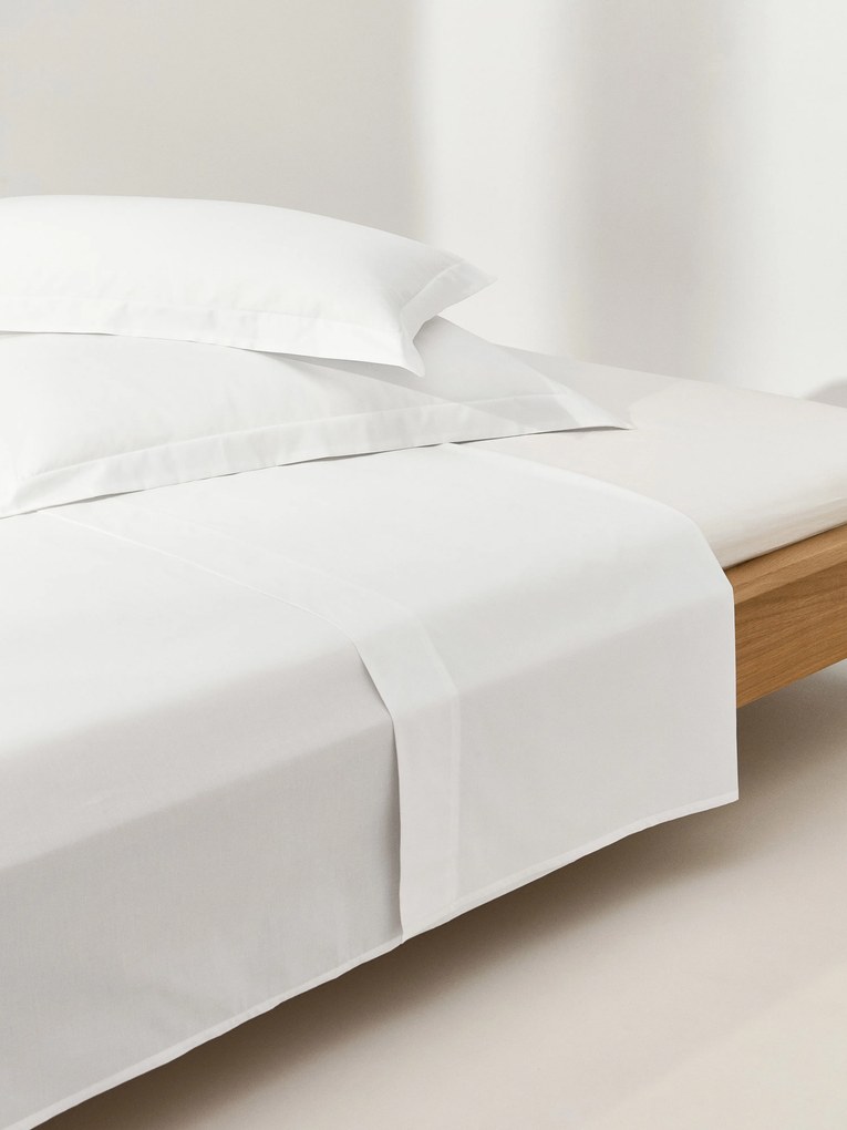 Lenzuolo in raso di cotone Premium