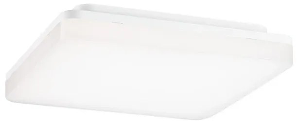 Cela LED Plafoniera 280x280 IP44 Bianco/Opaco Bianco - Paulmann