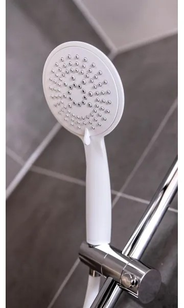 WENKO 23942100 - Soffione doccia YOUNG LINE 11x11 cm bianco