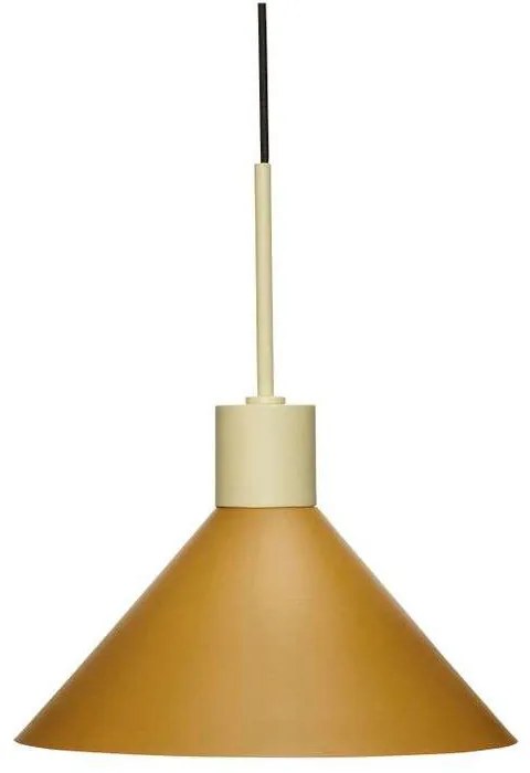 Hübsch - Crayon Lampada a Sospensione Ø35 Marrone/Beige Hübsch