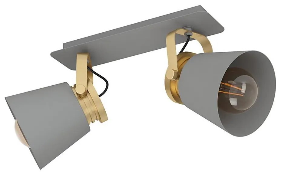 Eglo 43836 - Faretto TWICKEN 2xE27/40W/230V