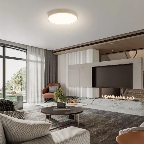 Brilagi - Lampada da soffitto LED POOL 48W/230V 3000/4500/6000K Ø 40 cm beige