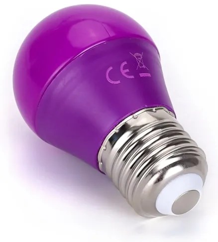 Lampadina LED  G45 E27/4W/230V viola - Aigostar