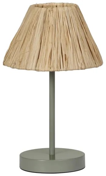Ledvance - Lampada da tavolo DECOR RAFFIA 1xE27/15W/230V bastone di rafia