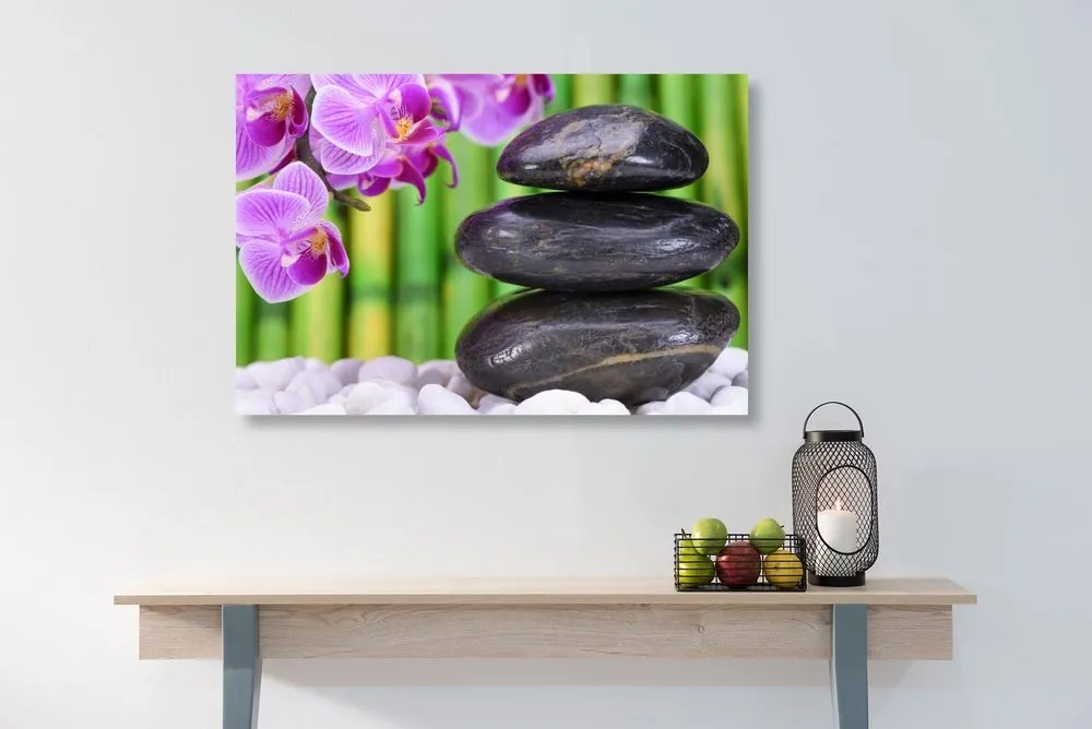Quadro su tela – Giardino Zen giapponese