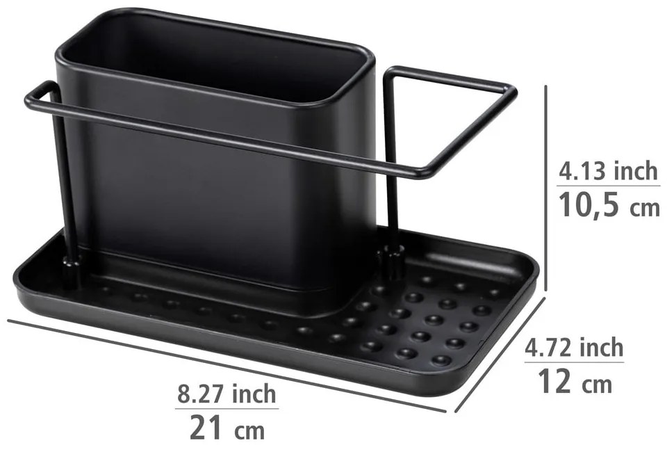 Rastrelliera in metallo per detersivi Orio - Wenko
